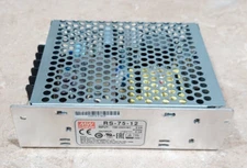 Mean Well RS-75-12 AC TO DC INPUT 100-240V OUTPUT 12V 6A POWER SUPPLY 75W