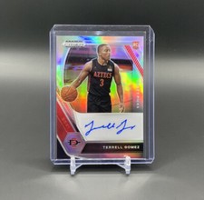 Terrell Gomez 2021-22 Prizm Draft Rookie Auto Autograph RC Silver TTC4615