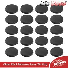 40mm Round Bases For Miniature Models Wargaming Games Compatible with GW WH
