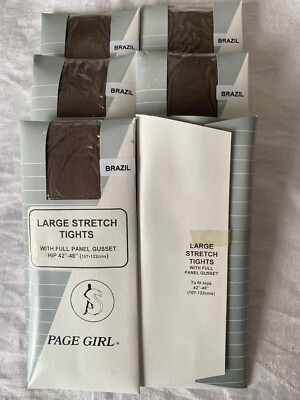 Damen 15 Den Brasilien Strumpfhosen Ausverkauf - 48''/122cm 6 Paar (Lot174)