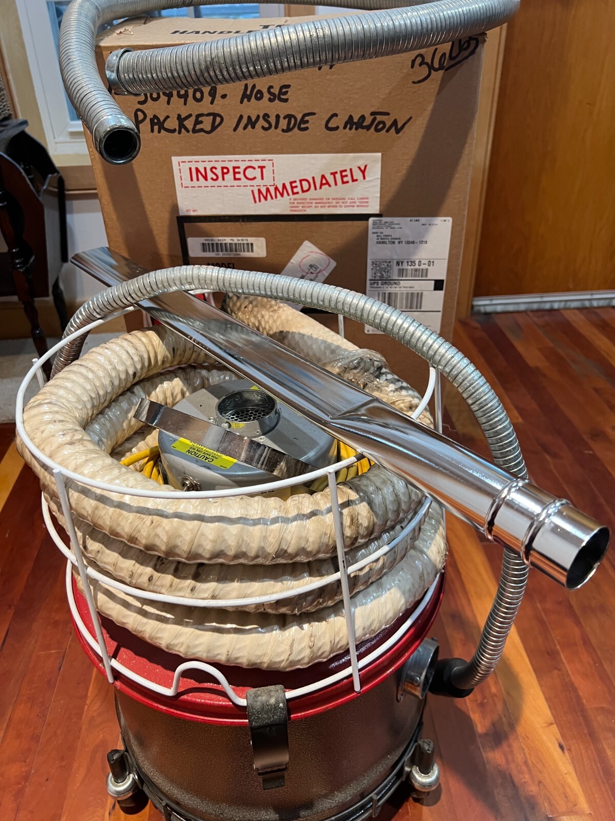 MasterCraft SootMaster 641M Furnace Vacuum (343978) Used Only Twice