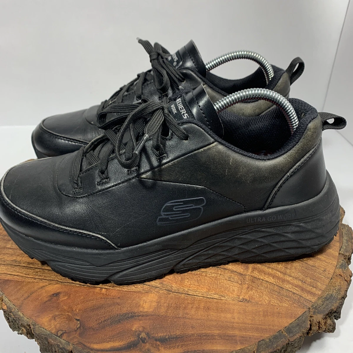 Skechers 108015 Work Elite SR Shoe Max Cushion Women Size US 9