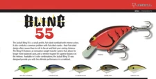 Jackall Bling 55 Flat-Sided Squarebill Crankbait - Choose Color