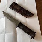 Original WW2 Era EG Waterman & Co Military Sawback Serrations fighting knife