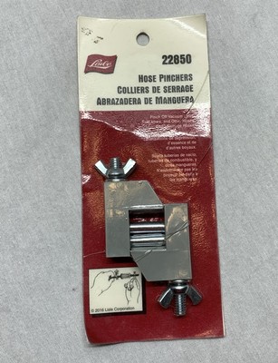 SET OF 2 LISLE HOSE PINCHERS #22850 CLOSE OFF VACUUM, GAS, FUEL, BRAKE LINES-USA