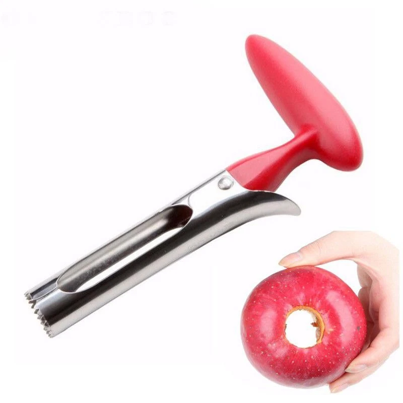2x Fruit Apple Corer Pear Tools Stainless Steel Kitchen Twist Easy Core Remover
Opens in a new windo