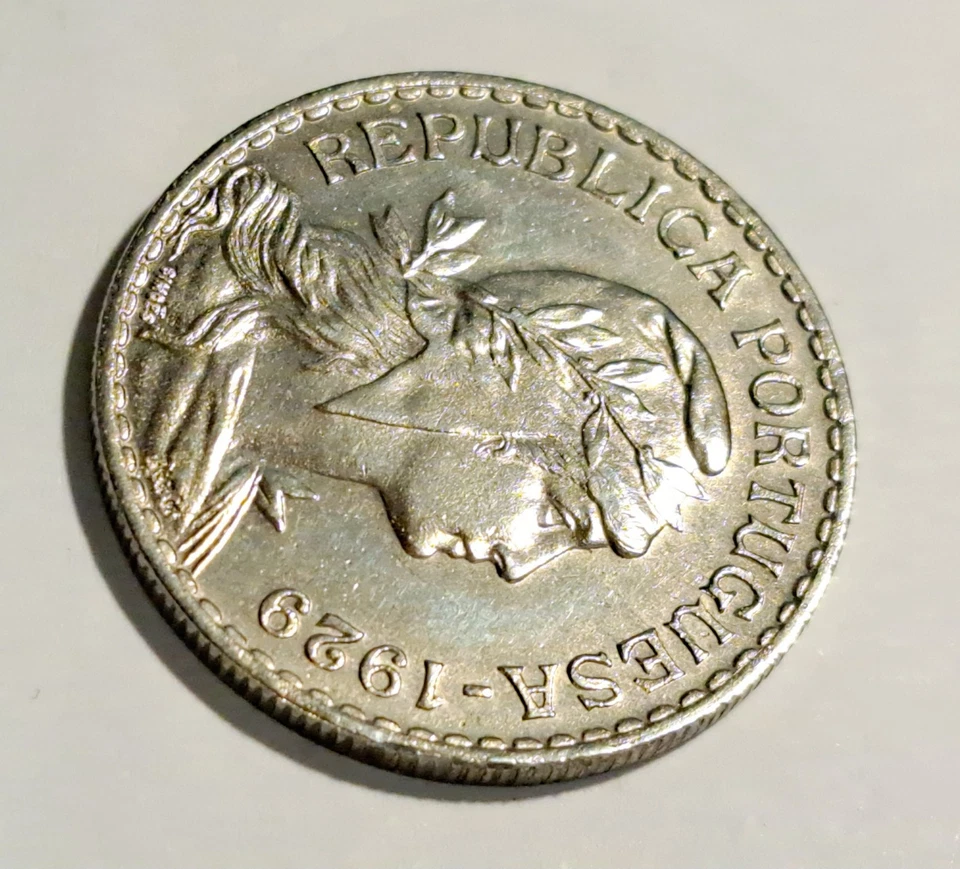 1 ESCUDO 1929 葡萄牙 — 第 3/4 张图片