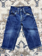 Vintage 1960  s Levis Big E Jeans Toddler 302-0117 Denim Selvedge 13x13 16x11 