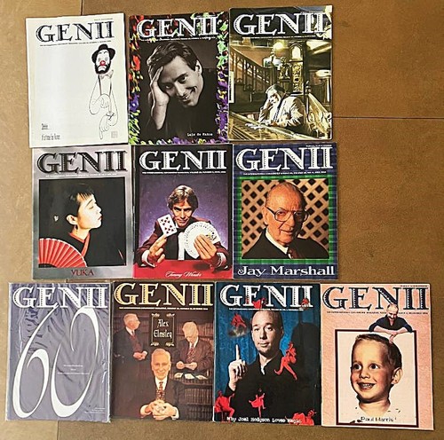 1996 Genii Magazines - Lot of 10 Issues