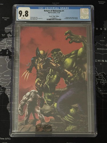 Return of Wolverine #1 - CGC 9.8 - Suayan "Virgin" Edition (LTD 1000)