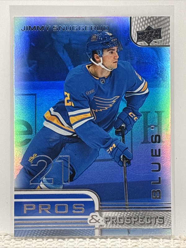 St. Louis Blues - Jimmy Snuggerud - 2025-26 UD Extended Pros & Prospects #PP-17