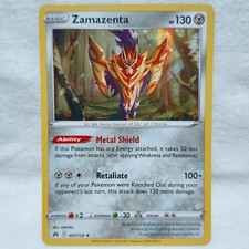 shop pokemon cards packs Zamazenta Holo 146/182 DE – Deckshop.de main image 1