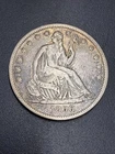 1866 P Seated Liberty Half Dollar
