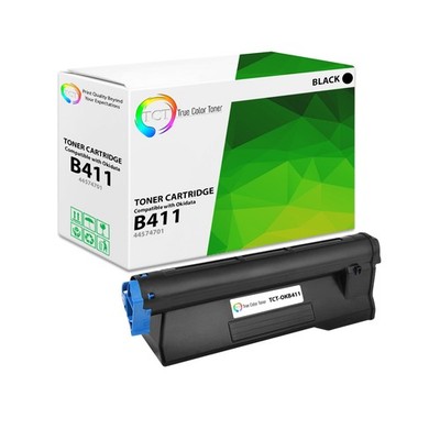 TCT OKI 44574701 Black Toner Cartridge For Okidata B411 B431 MB461 MB471