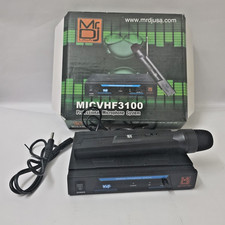 MR DJ MICVHF3100 Wireless Dual-Channel Handheld design Microphone System