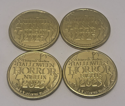 Universal Halloween Horror Nights HHN 2025 Tribute Store Coin