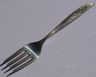 Vintage Rose Flower Wallace Sterling Silver Salad Fork in Bag 38 Grs Scrap