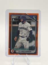 Ben Williamson #BCP-67 Orange Refractor 25/25 (RC) Bookend