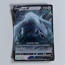Lugia V 138/195 Holo V Rare Silver Tempest Po...