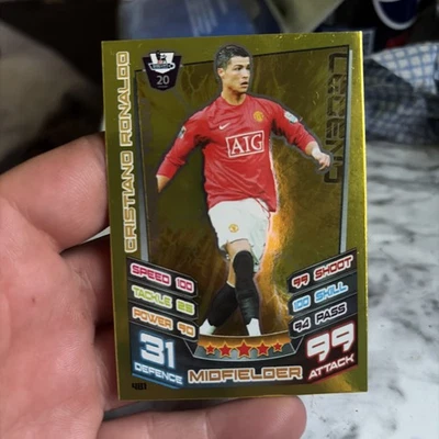 Topps Match Attax Premier League 2012/13 Cristiano Ronaldo Legend Trading Card - Image 1 of 4
