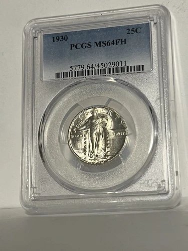 1930 PCGS MS64FH Standing Liberty Quarter Blast White