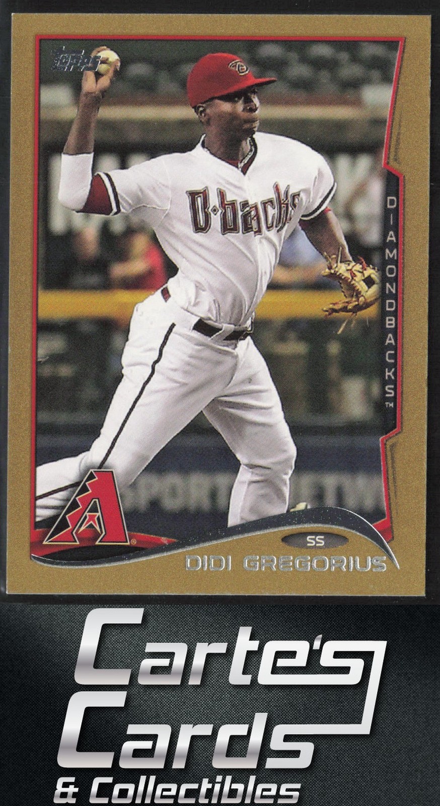 Didi Gregorius 2014 Topps Mini #562 Gold Arizona Diamondbacks 26/63