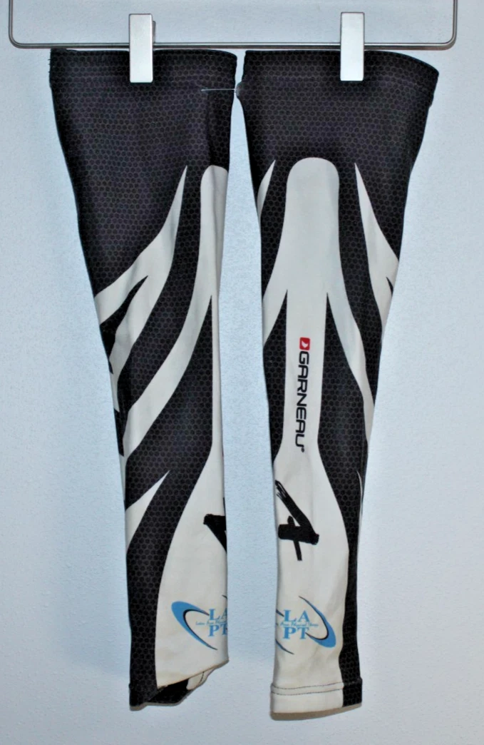 Louis Garneau Thermal Bicycle Arm Warmers L Elastic 18" Long 12/6" Wide Commuter