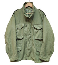 Genuine US Army Issue 1972 Olive Green 107 M65 Combat Jacket Large Regular #301
