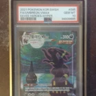 Pokémon Umbreon VMAX Eevee Heroes Hyper Rare Full Art Holo Korean 2021 PSA 10