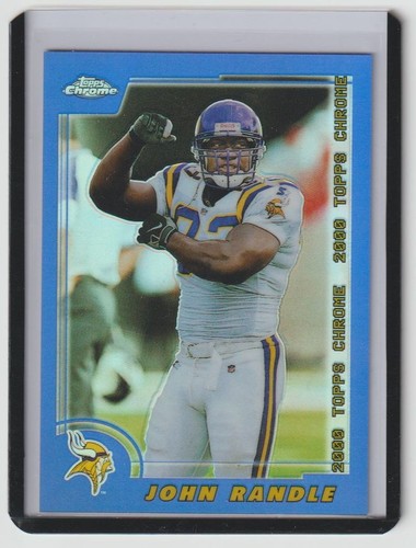 John Randle #54 2000 Topps Chrome card