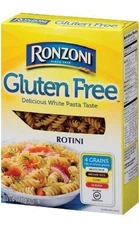 Ronzoni Gluten Free Rotini Pasta 12 Ounce Pack of 8 Whole Grain Delicious Meals