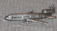 MEDICAL STRIKE FORCE AIRPLANE PIN
