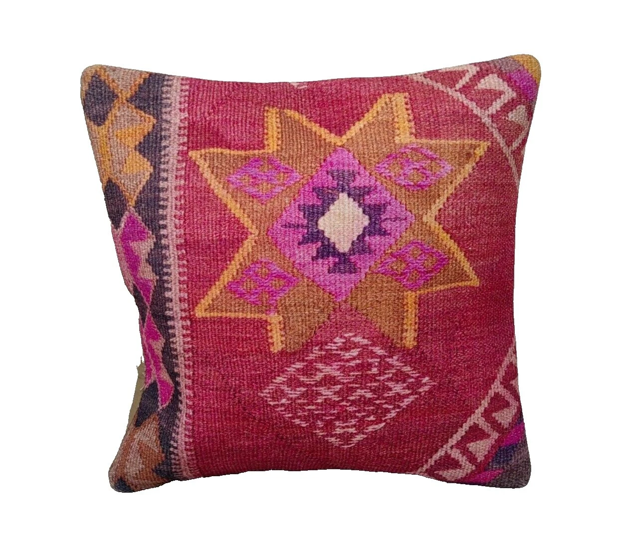 100% Polyester Kilim Square Home Décor Pillows