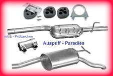 Abgasanlage Auspuff für Mercedes Benz W210 E 220 D (210.004) Limousine + Kit Abgasanlage Auspuff für Mercedes Benz W210 E 220 D (210.004) Limousine + Kit