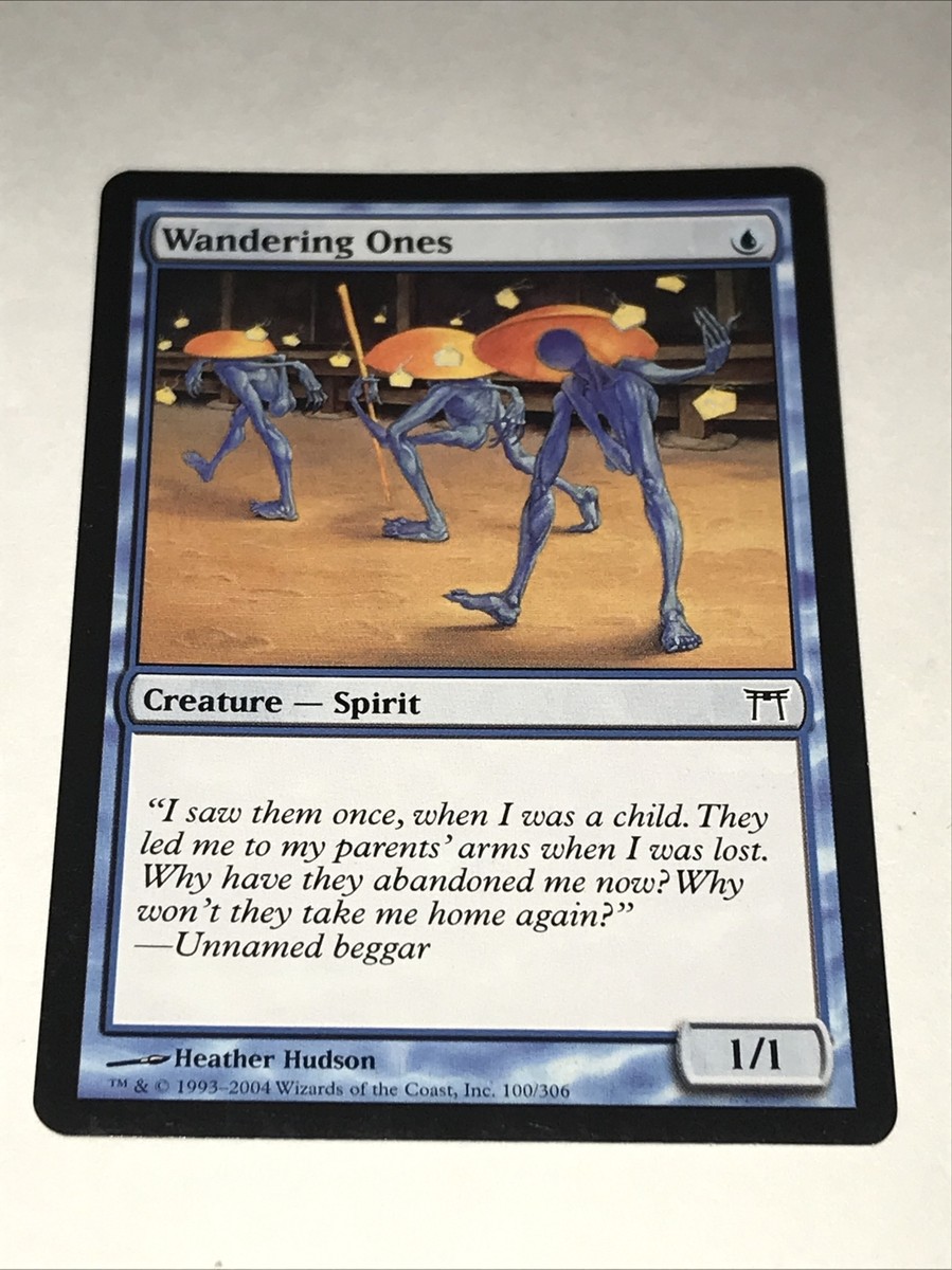 WANDERING ONES Magic the Gathering Card | eBay