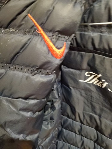 Nike 2014 USA Olympic Women Jacket XL Aeroloft 800 Down Summit Puffer Distressed - Bild 16 von 22