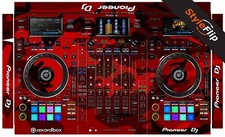 Pioneer DDJ-RZX Red Camo Protective Decal StyleFlip Skins