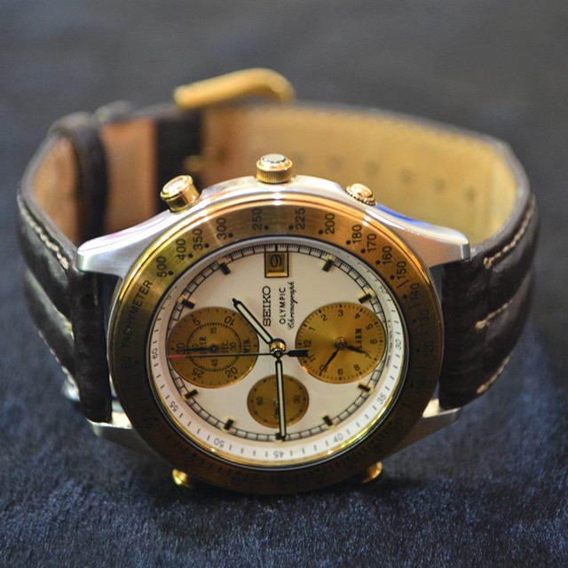 seiko olympic chronograph