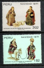 PERU, STAMPS SELLOS NAVIDAD 1971, MINT, NUNCA MONTADOS  #265