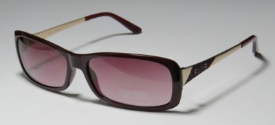 NWT Guess Sunglasses GU 7103 BU-52 Dark Burgundy / Gradient Rose