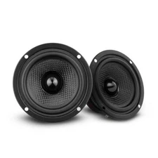 DS18 ZXI-354 ELITE 3.5" 120 Watt 4 Ohm Full-Range Speakers with Kevlar Cone Pair