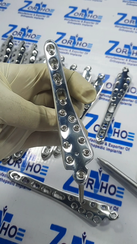 Distal Tibia Locking 4,6,8,10 & 12 Hole Plates L& R & LCP Screw 102 Pcs SS316L - Video 1 of 1