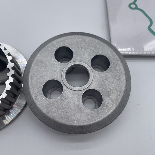 Clutch Center Inner Hub Outer Pressure Plate Gasket Kit for Kawasaki KX80 98-00 - Foto 3 di 7