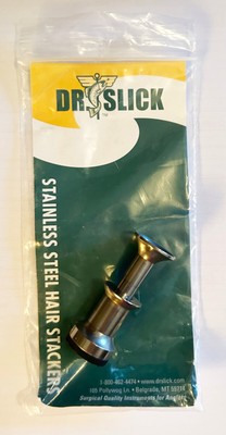 Dr. Slick Hair Stacker -  1 3/4''- Padded Base, Stainless Steel