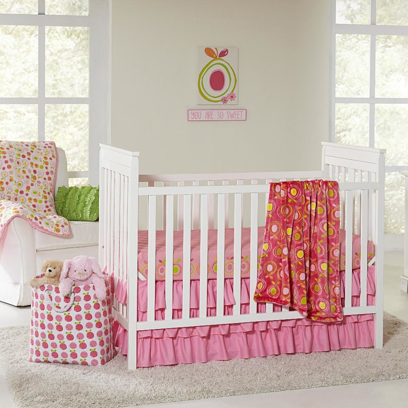 Sadie & Scout Sweet 3 Piece Crib Bedding