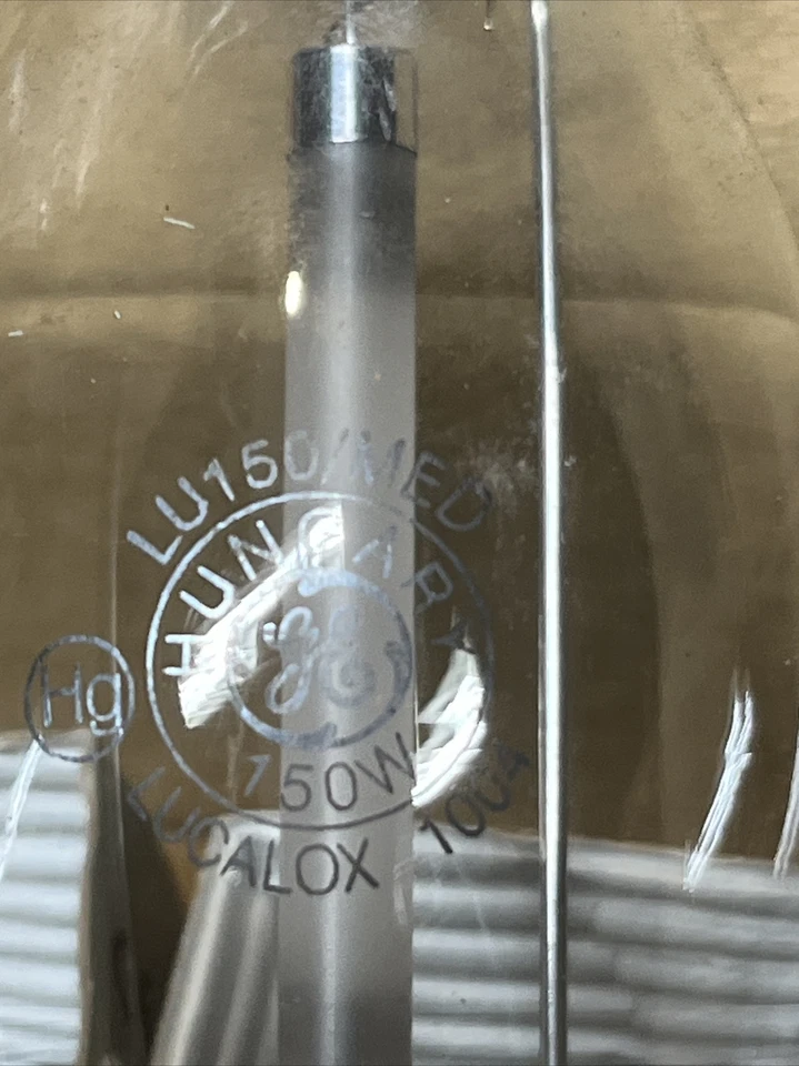 (1) Clear GE Lucalox LU150/MED High Pressure Sodium Light Bulb - Image 2 of 4