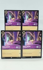 Disney Lorcana Magic Broom - Lively Sweeper 49/204 Ursula's Return - 4 Cards