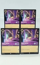 Disney Lorcana Magic Broom - Lively Sweeper 49/204 Ursula's Return - 4 Cards