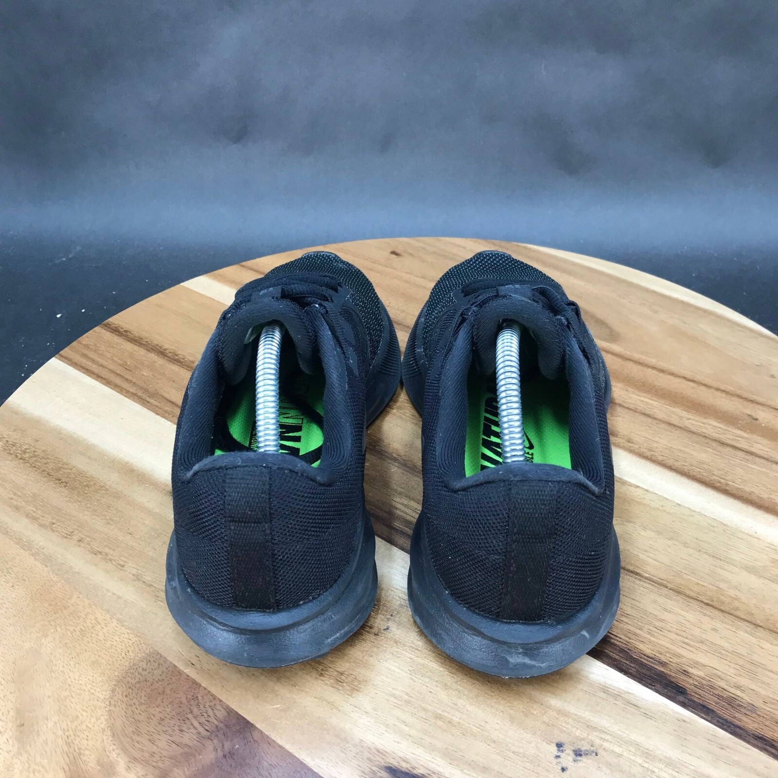 Nike Downshifter Black Running Shoes Low Top Lace Up Womens Size