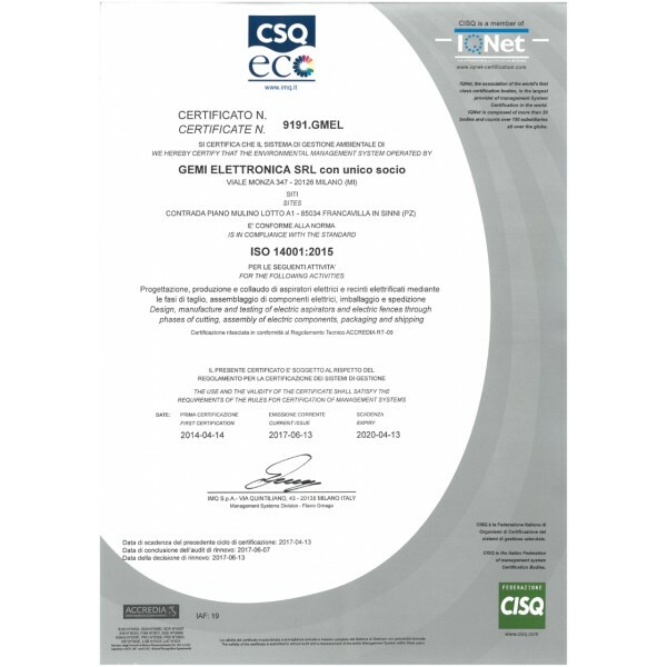 Gemi Elettronica Aspiratore Camino Professionale Acciaio Inox AISI 304 Per Canna Fumaria Tonda 150mm - Foto 3